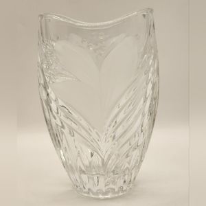 Vintage Anna Hutte Bleikristall Lead Crystal‎ Vase Made In Germany
